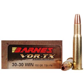 Barnes Vor-TX TSX 30-30 150gr 20 stk Blyfri Riffelpatron