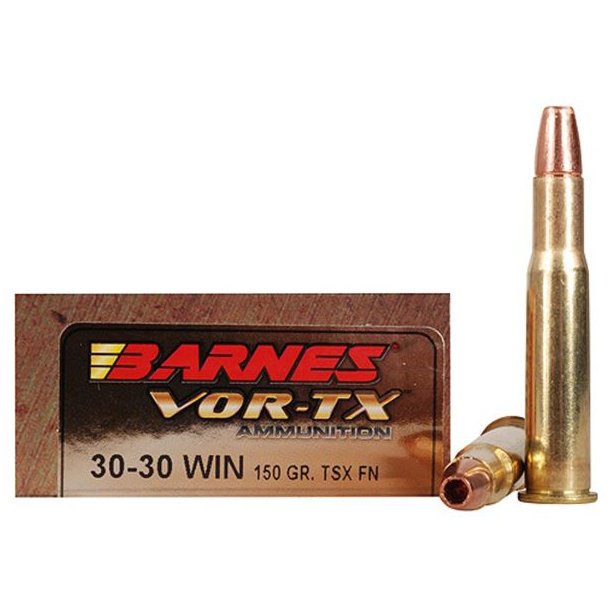 Barnes Vor-TX TSX 30-30 150gr 20 stk Blyfri Riffelpatron