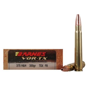 Barnes Vor-TX TSX 375H&H 300gr FB 20 stk Blyfri Riffelpatron