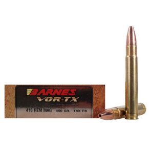 Barnes Vor-TX TSX 416RM 400gr FB 20 stk Blyfri Riffelpatron