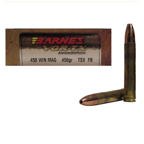 Barnes Vor-TX TSX 458WM 450gr FB 20 stk Blyfri Riffelpatron
