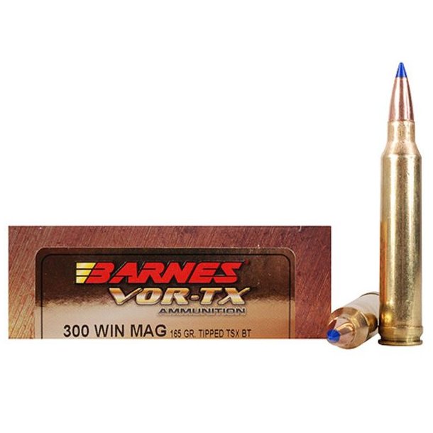 Barnes Vor-TX TTSX 300 WM 165gr BT 20 stk Blyfri Riffelpatron