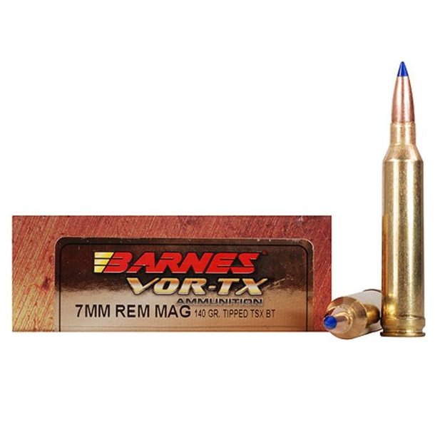 Barnes Vor-TX TTSX 7mmRM 140gr BT 20 stk Blyfri Riffelpatron