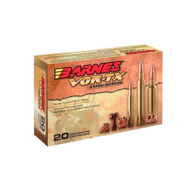 Barnes Vor-TX TTSX 7mmRM 160gr BT 20 stk Blyfri Riffelpatron