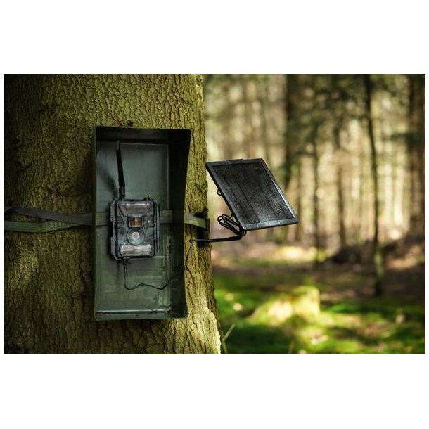 Beskyttelseskasse til vildtkamera og batteri Glasfiber