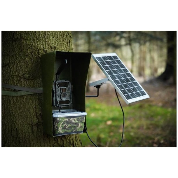 Beskyttelseskasse til vildtkamera og batteri Glasfiber