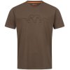 Blaser Argali 3D Debossed T25 T-Shirt Dark Brown