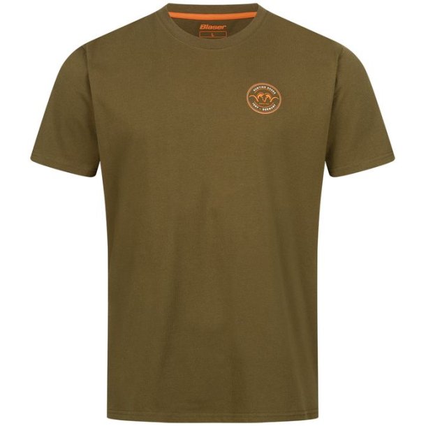 Blaser Argali Circle T25 T-Shirt Dark Olive
