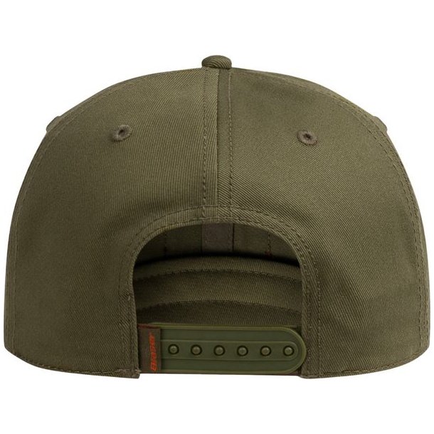 Blaser Argali Suede Badge Cap Dark Olive