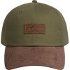 Blaser Argali Suede Badge Cap Dark Olive