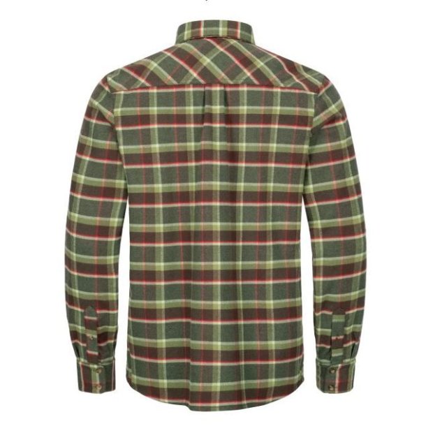 Blaser Charles Shirt Olive / Red Checked
