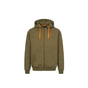 Blaser Hoody Med Zip 23 Dark Olive