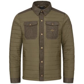 Blaser Insulated Ron Shacket Dark Olive