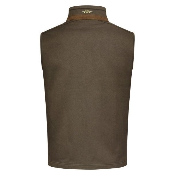 Blaser Kylar Fleece Vest Dark Brown