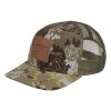 Blaser Leather Badge Cap HunTec Camouflage