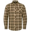Blaser Louie Shirt Brown / Orange Checked