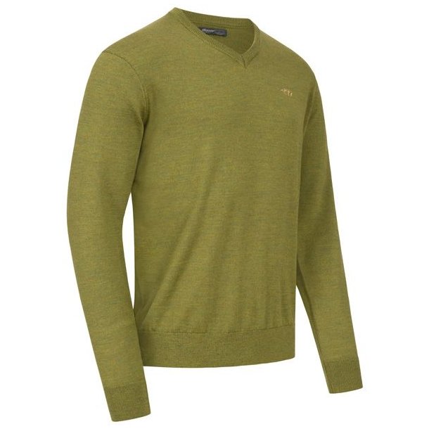Blaser Merino V-Neck Sweater Vived Green