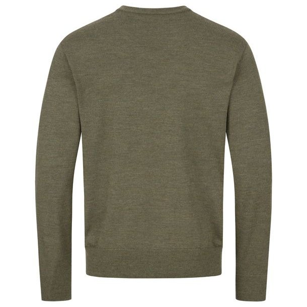 Blaser Merino V-Neck Sweater Dark Olive