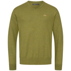 Blaser Merino V-Neck Sweater Vived Green