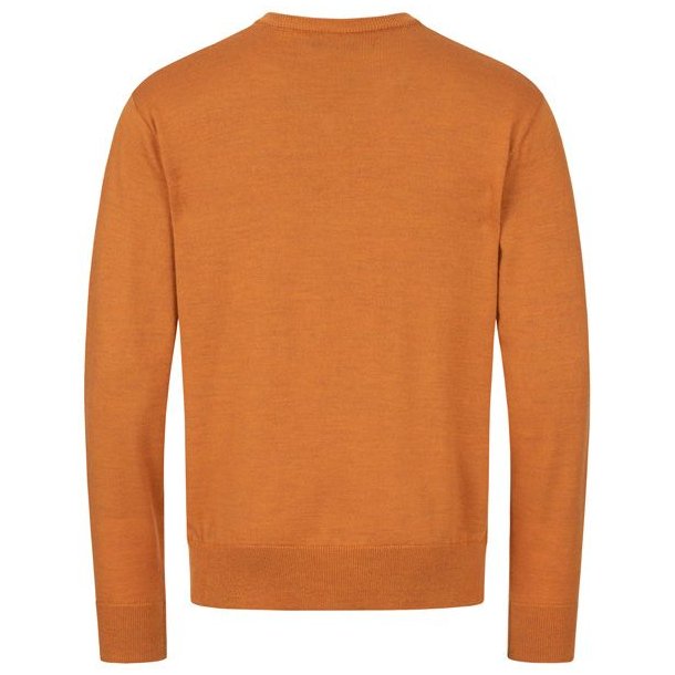 Blaser Merino V-Neck Sweater Rust