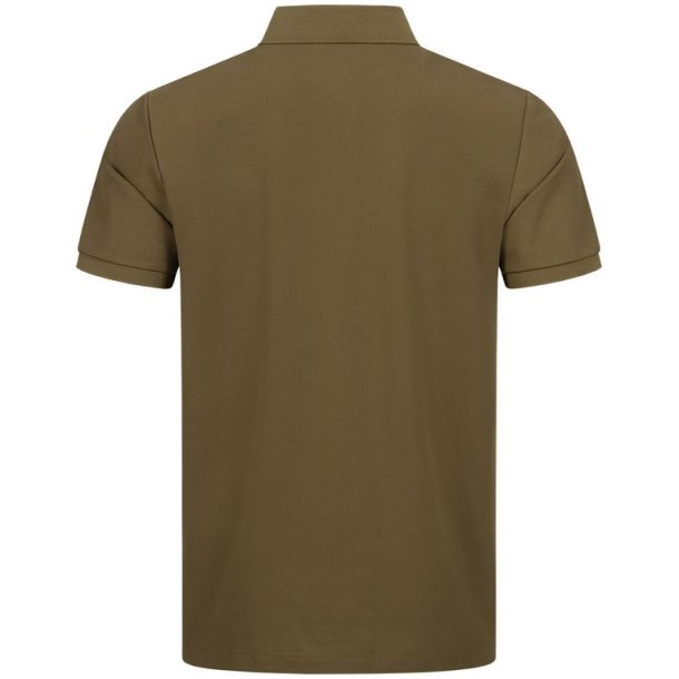 Blaser Solid Polo Shirt 25 Dark Olive