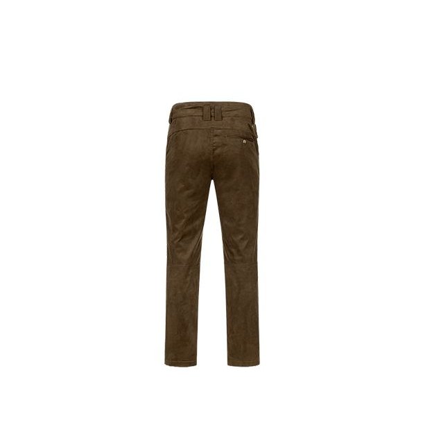 Blaser Suede Marlon Bukser Dark Brown