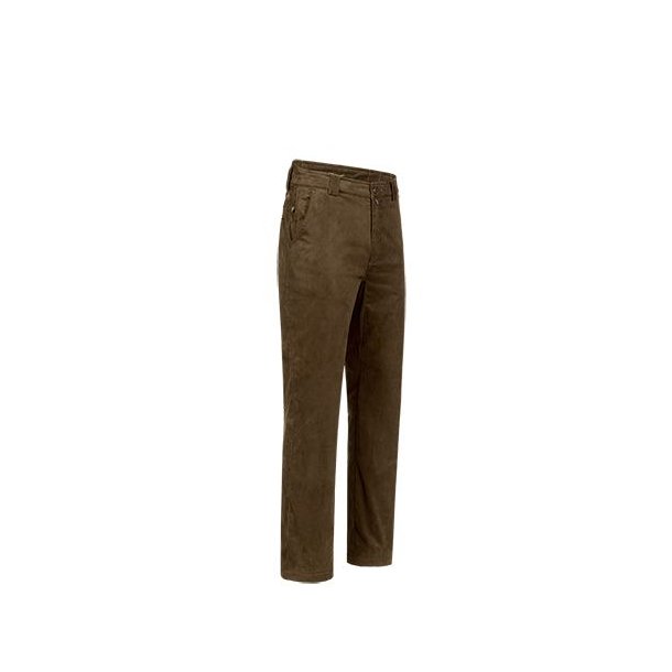 Blaser Suede Marlon Bukser Dark Brown