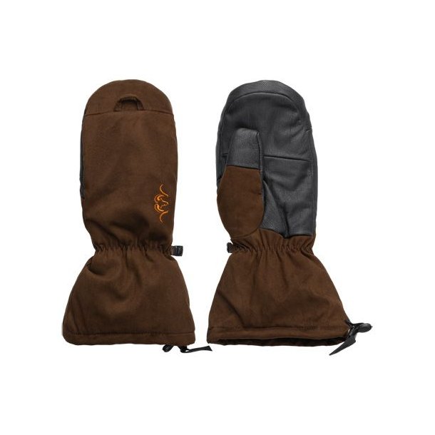 Blaser Suede Marlon Handsker Dark Brown