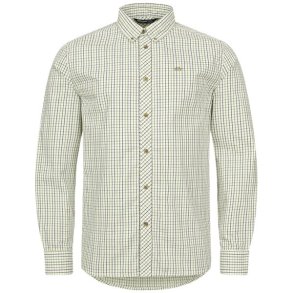 Blaser Tristan Shirt Olive Beige Check