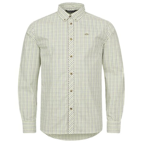 Blaser Tristan Shirt Olive Beige Check