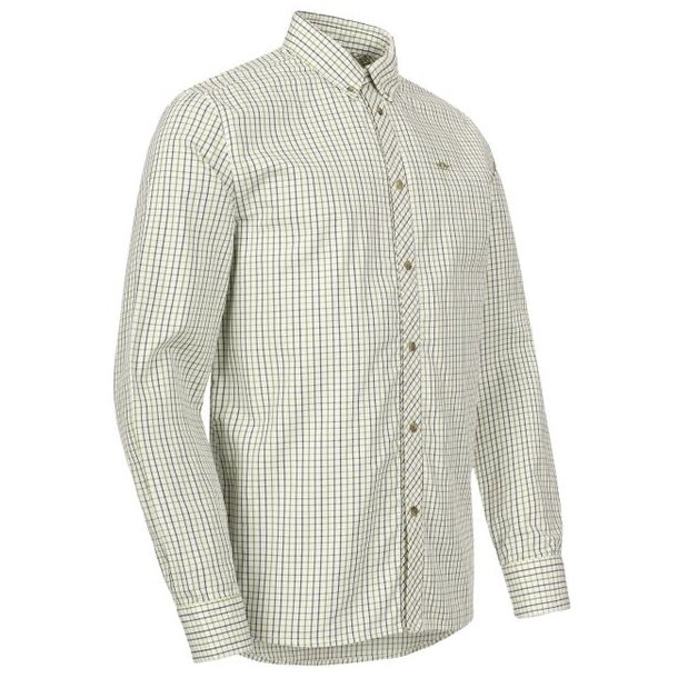 Blaser Tristan Shirt Olive Beige Check