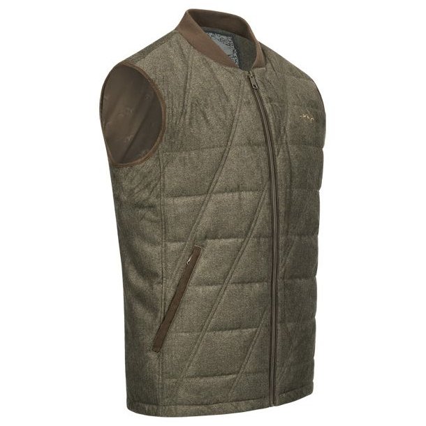 Blaser Vintage Victor Vest Olive Melange/Black