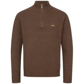 Blaser Wool HZ Sweater Dark Brown