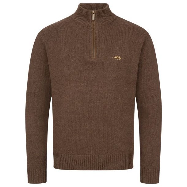 Blaser Wool HZ Sweater Dark Brown