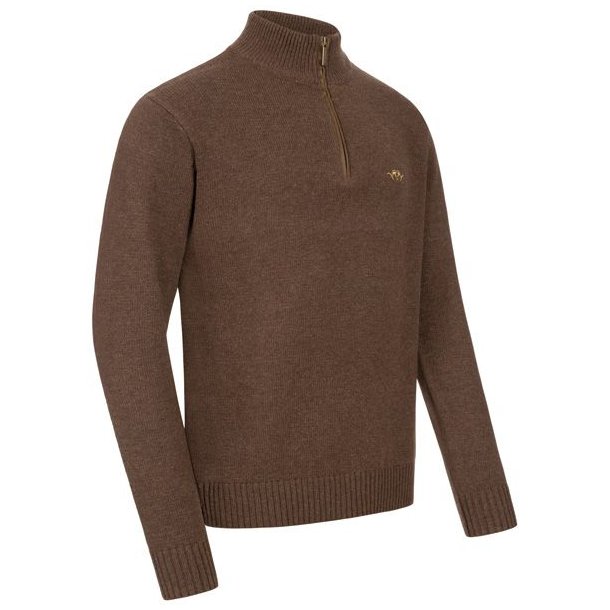 Blaser Wool HZ Sweater Dark Brown