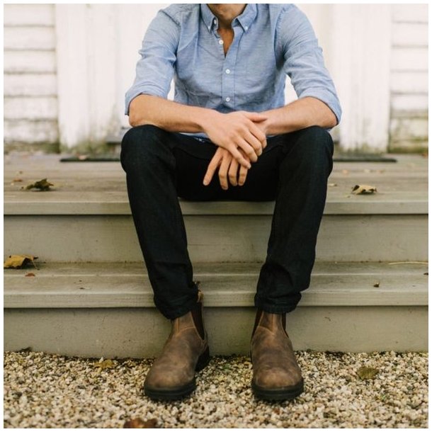 Blundstone Model 585 Ankelst�vle Rustic Brown