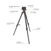BOG DeathGrip Carbon Fiber Tripod