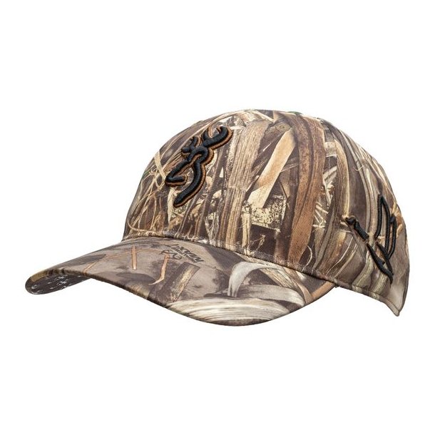 Browning Cap m. Facemask Max7-camo