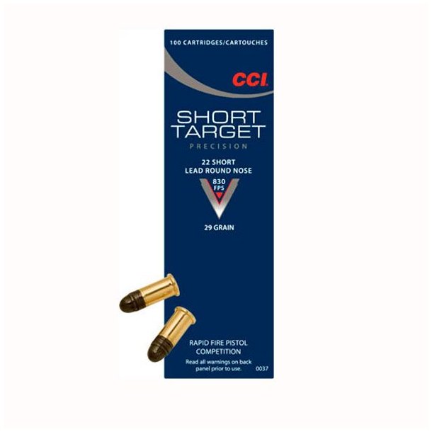 CCI 22 Short LRN 29gr 100stk  (0037) Salonpatron