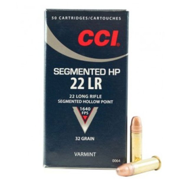 CCI .22LR 32gr Segmented HP (0064)