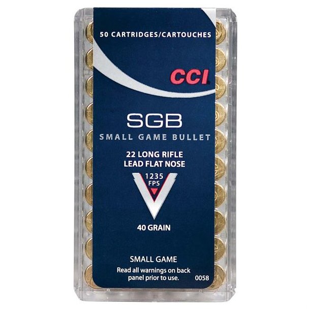 CCI SGB .22LR LFN 40gr (0058)