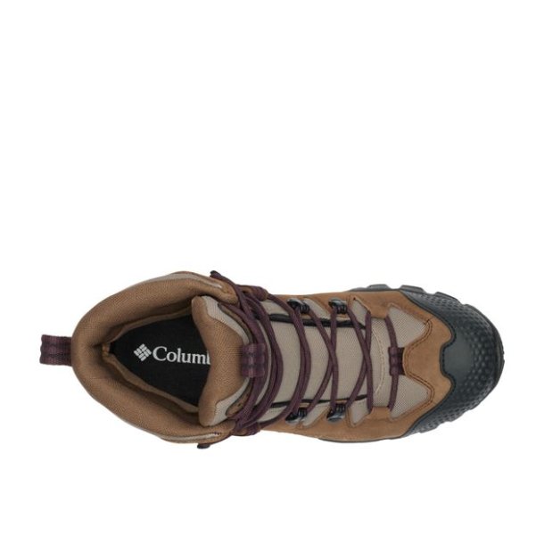 Columbia Geoterra Outdry LTR Lady Stvle Dark Brown/ Moonvista