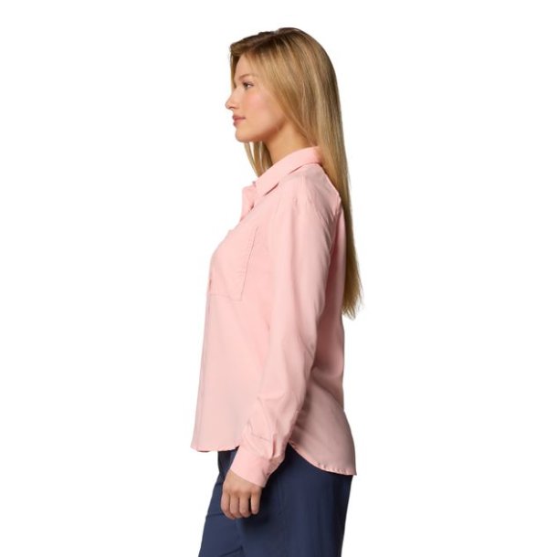 Columbia Silver Ridge Utility LS Shirt W Pink Sand