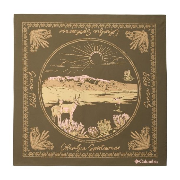 Columbia Skien Valley Bandana Stone Green