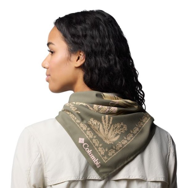 Columbia Skien Valley Bandana Stone Green