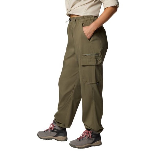 Columbia Skien Valley Cargo Pant W Stone Green