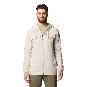 Columbia Skien Valley Hooded LS Shirt Dark Stone