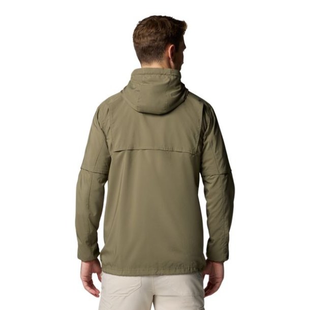 Columbia Skien Valley Hooded LS Shirt Stone Green
