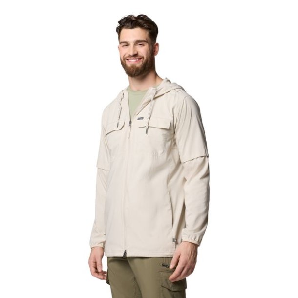 Columbia Skien Valley Hooded LS Shirt Dark Stone