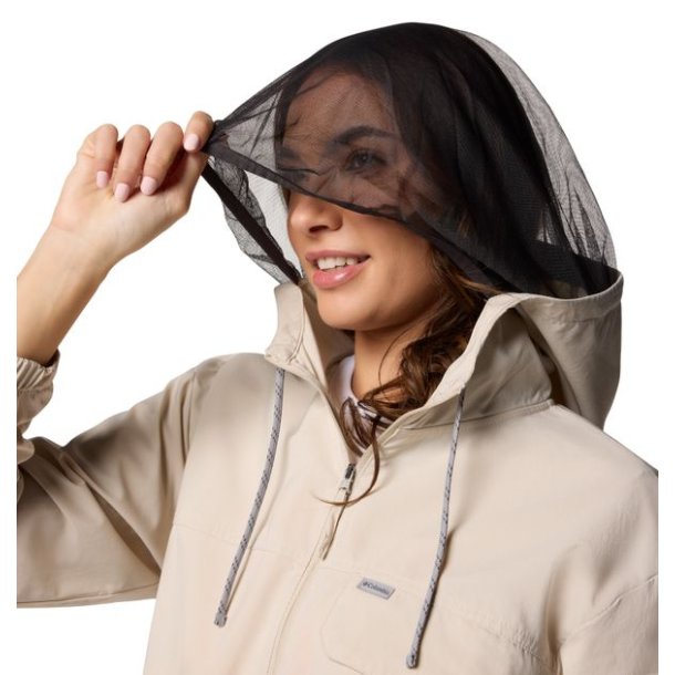 Columbia Skien Valley Hooded LS Shirt W Dark Stone